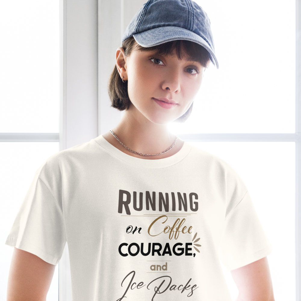 Coffee, Courage & Ice Packs Crop Top thumbnail 4