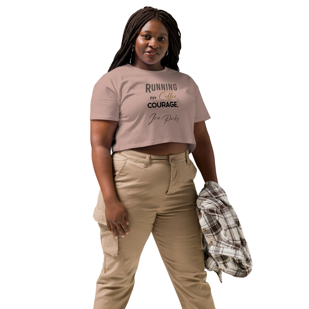 Coffee, Courage & Ice Packs Crop Top thumbnail 5