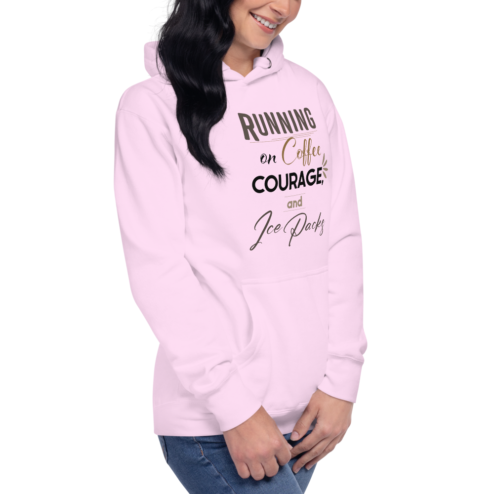 Coffee, Courage & Ice Packs Hoodie thumbnail 4