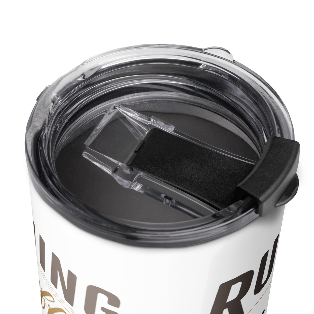 Coffee, Courage & Ice Packs Travel Tumbler thumbnail 3