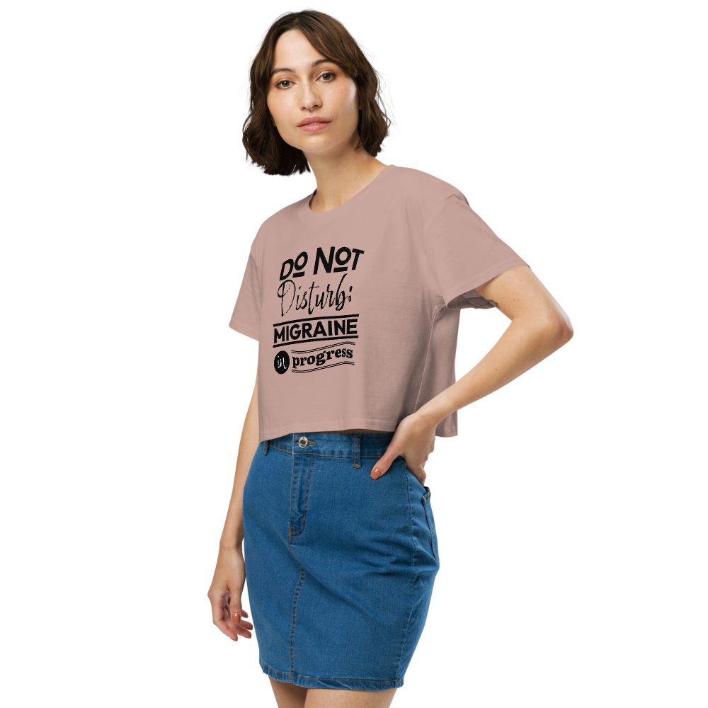 Do Not Disturb Crop Top thumbnail 4