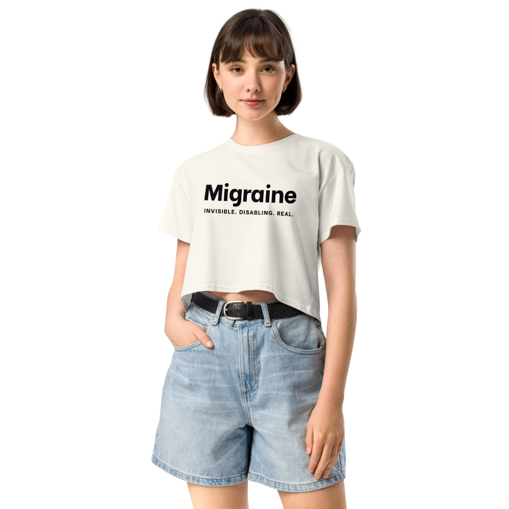 Migraine Awareness Crop Top thumbnail 4