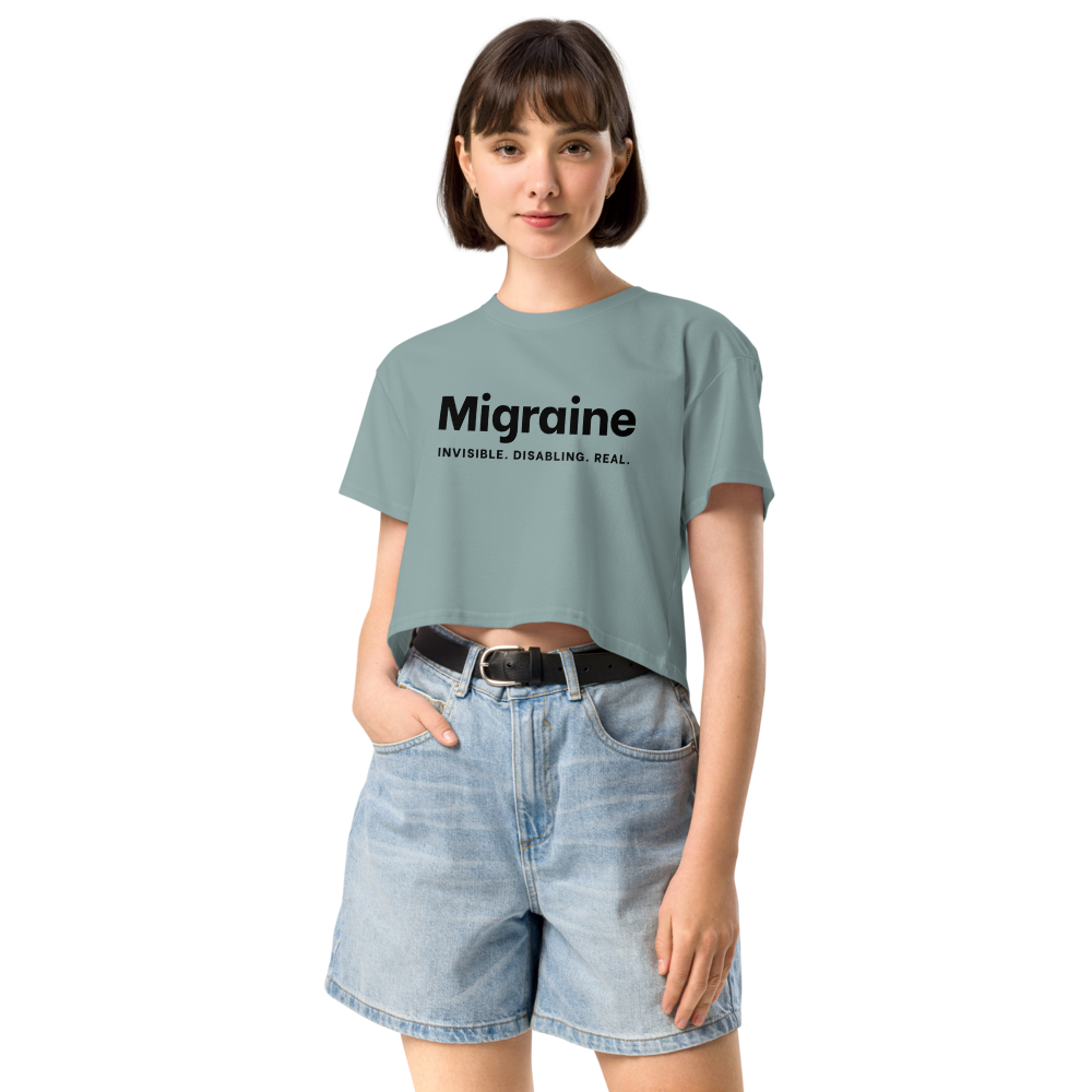 Migraine Awareness Crop Top thumbnail 6