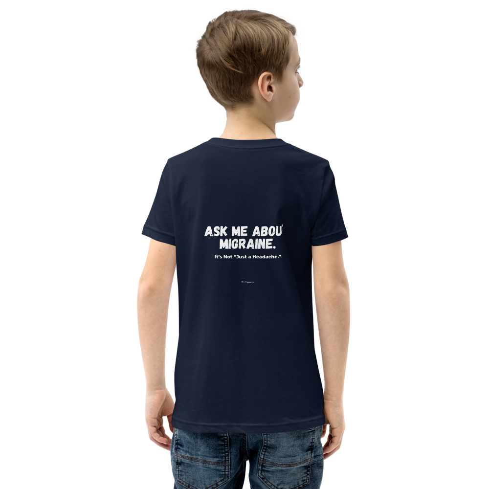 Migraine Awareness Youth Tee thumbnail 3