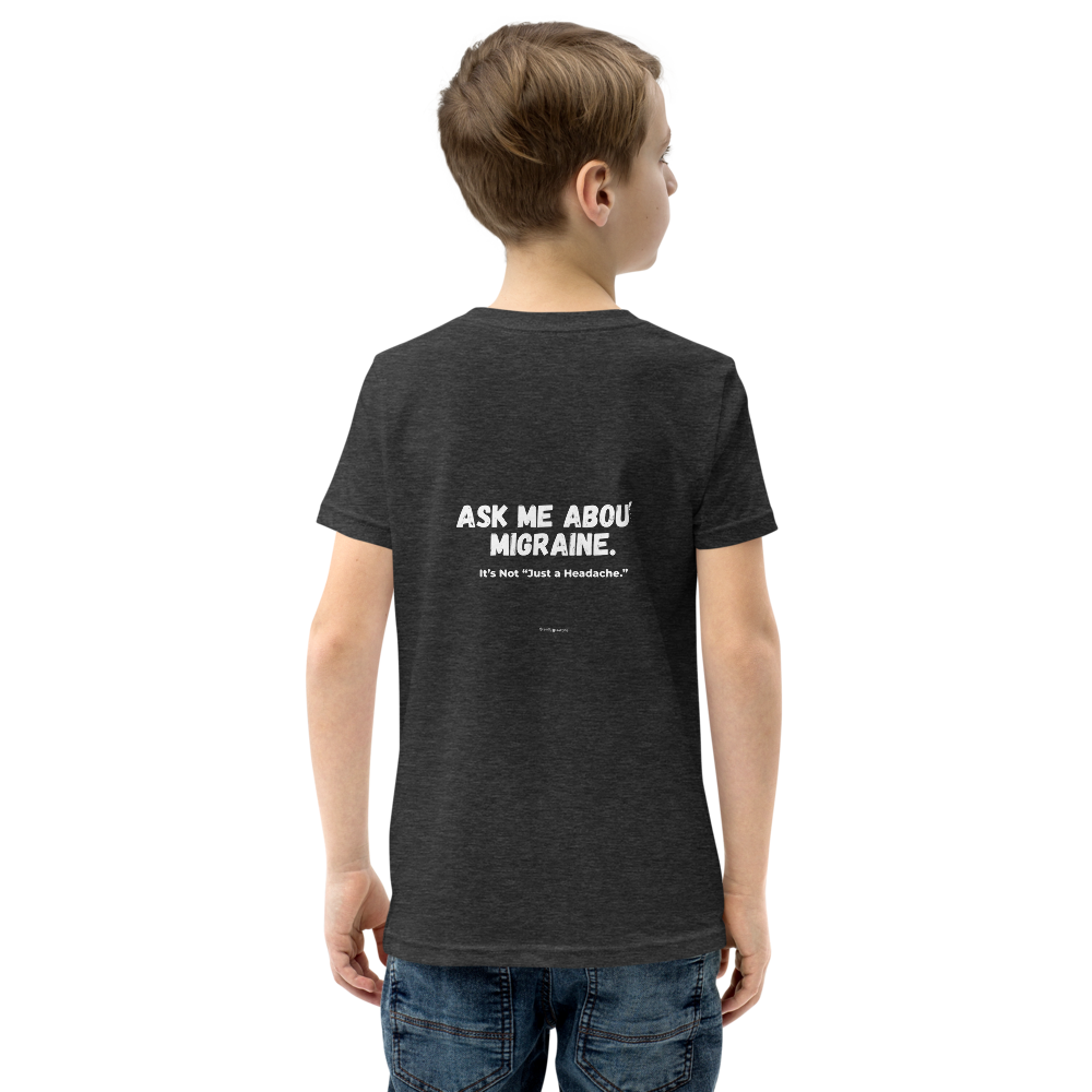 Migraine Awareness Youth Tee thumbnail 9