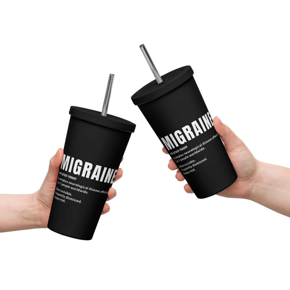 Migraine Definition Insulated Tumbler thumbnail 2