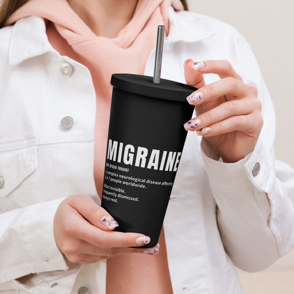 Migraine Definition Insulated Tumbler — image 1