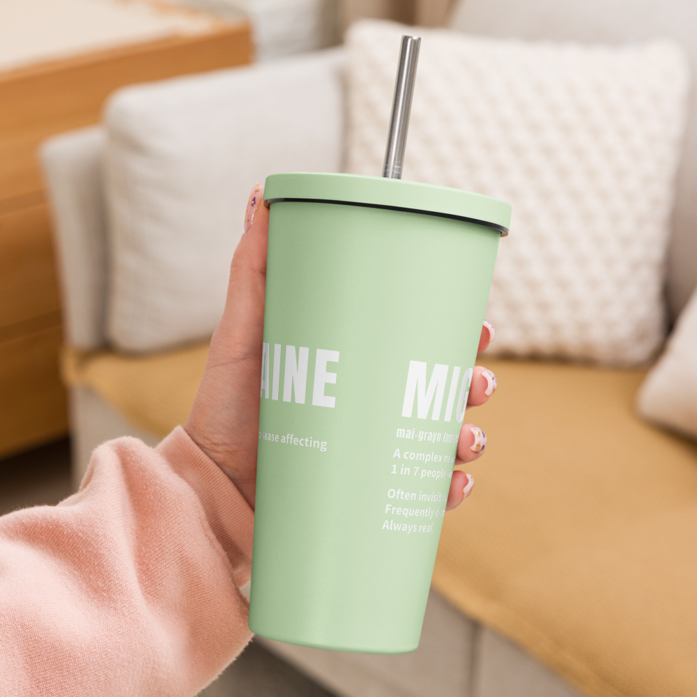 Migraine Definition Insulated Tumbler thumbnail 3