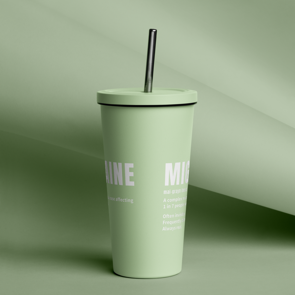 Migraine Definition Insulated Tumbler thumbnail 4