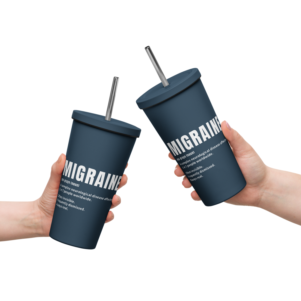 Migraine Definition Insulated Tumbler thumbnail 5