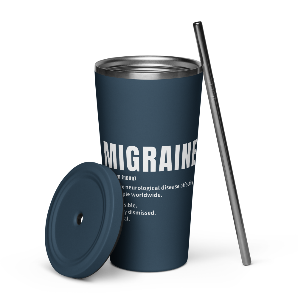 Migraine Definition Insulated Tumbler thumbnail 6