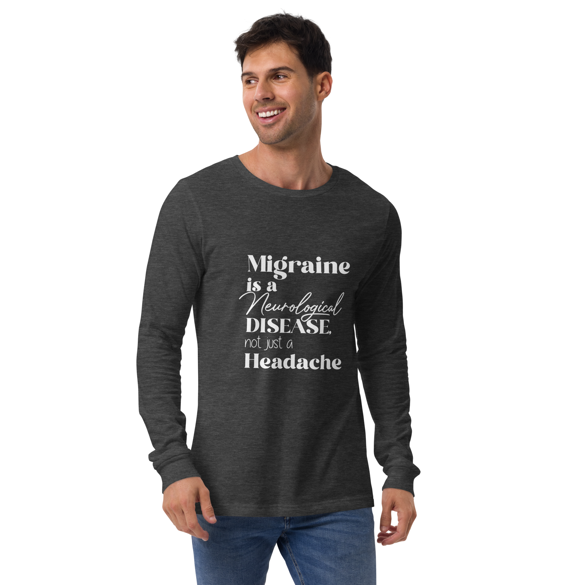 Migraine Is a Neurological Disease Long Sleeve thumbnail 2
