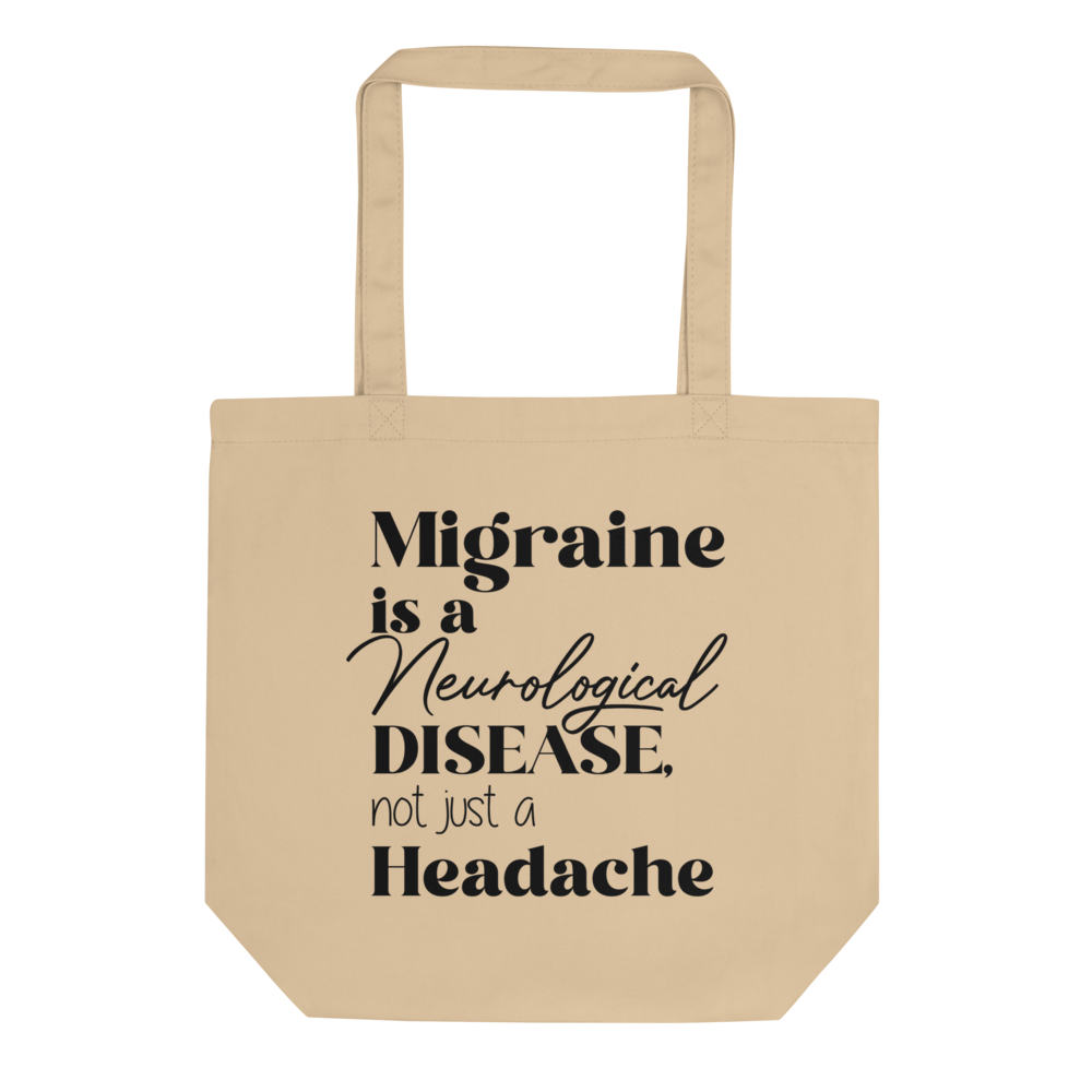 Migraine Is a Neurological Disease Tote Bag thumbnail 2